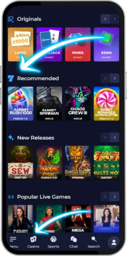 Choose a game