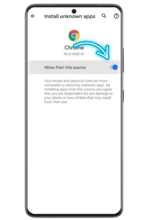 Rainbet App unknown sources permission settings