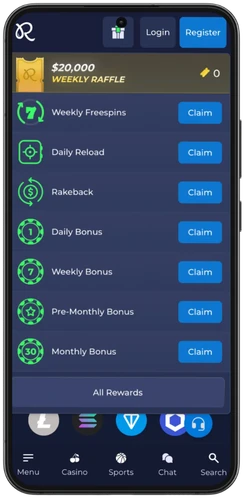 welcome match and free spins on Rainbet