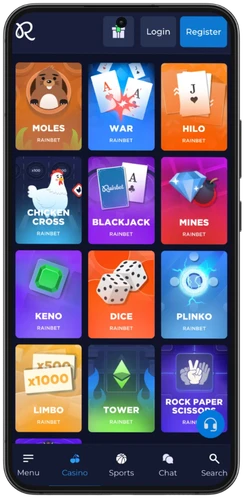choose a slot to play on Rainbet